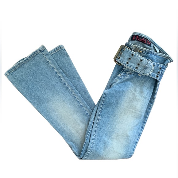 Mudd Yo! Y2K Belted Jeans - Picture 1 of 11